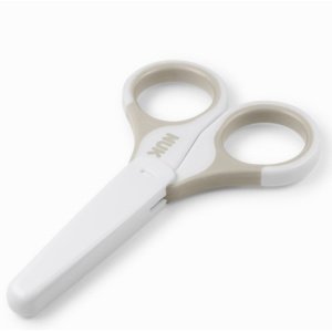Ψαλιδάκι Ασφαλείας με Προστατευτικό NUK Beige
