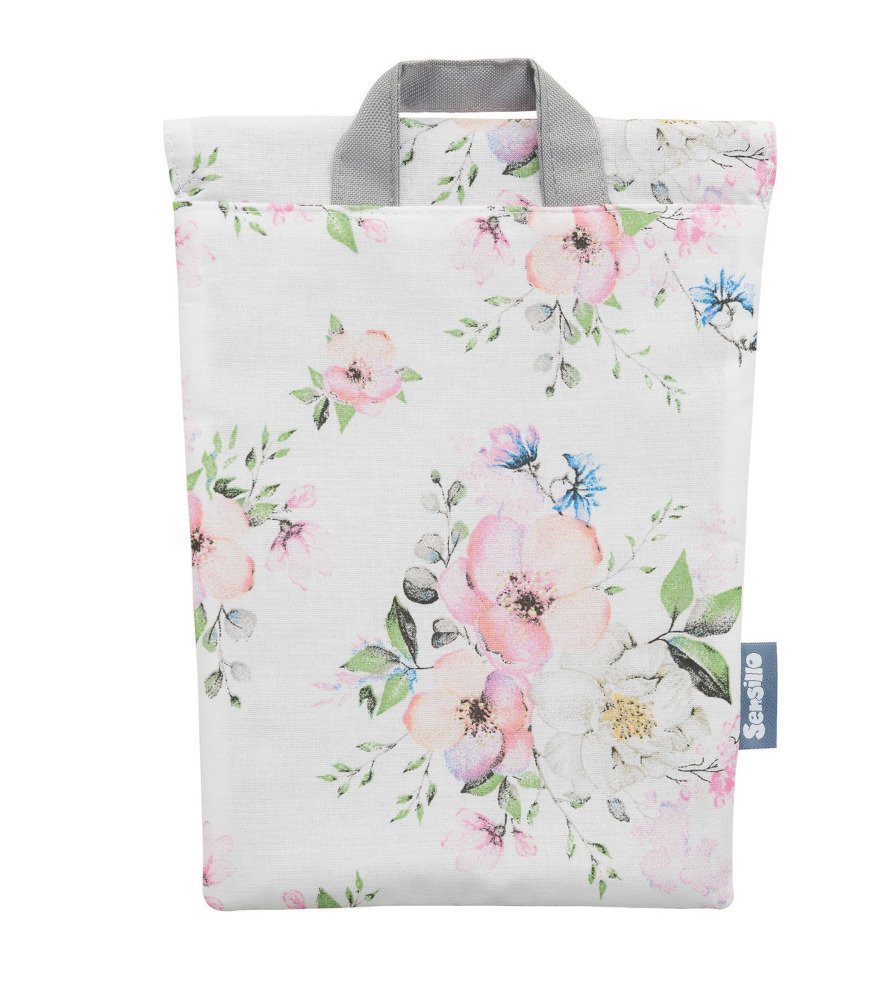 Αδιάβροχο Τσαντάκι - Organizer 18x24cm Flowers Sensillo - Image 2