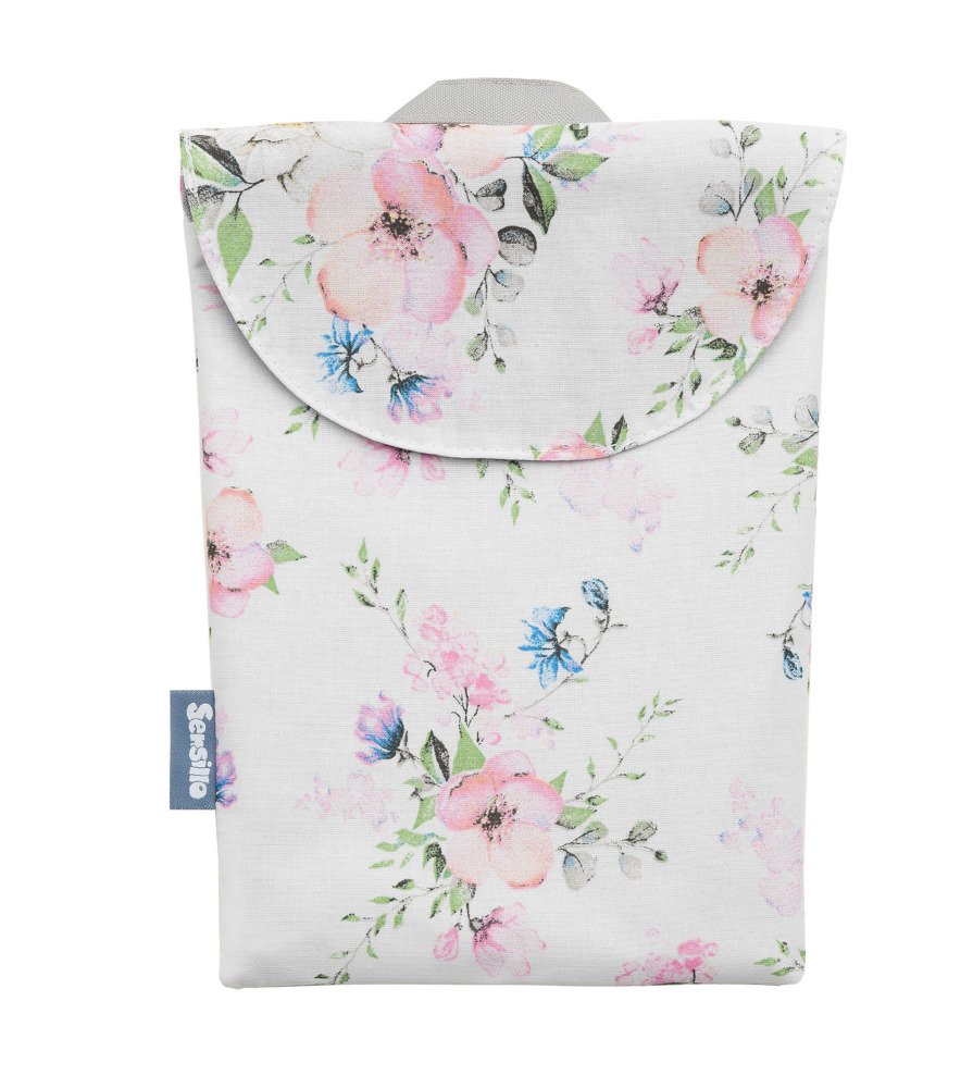 Αδιάβροχο Τσαντάκι - Organizer 18x24cm Flowers Sensillo - Image 4