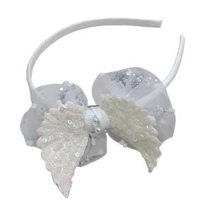 Στέκα Μαλλιών White Butterfly 5
