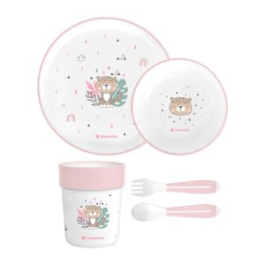 Σετ Φαγητού PP Savanna Kikkaboo Pink