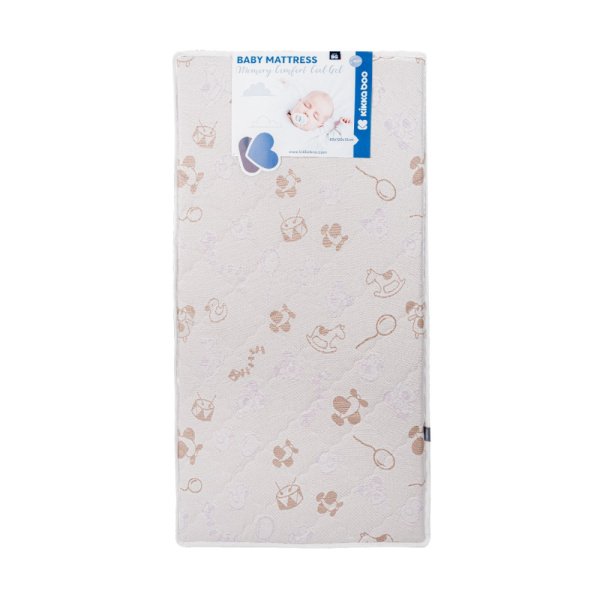 Στρώμα Κούνιας 60x120x12cm Memory Comfort Cool Gel Kikka boo Horses Pink - Image 2