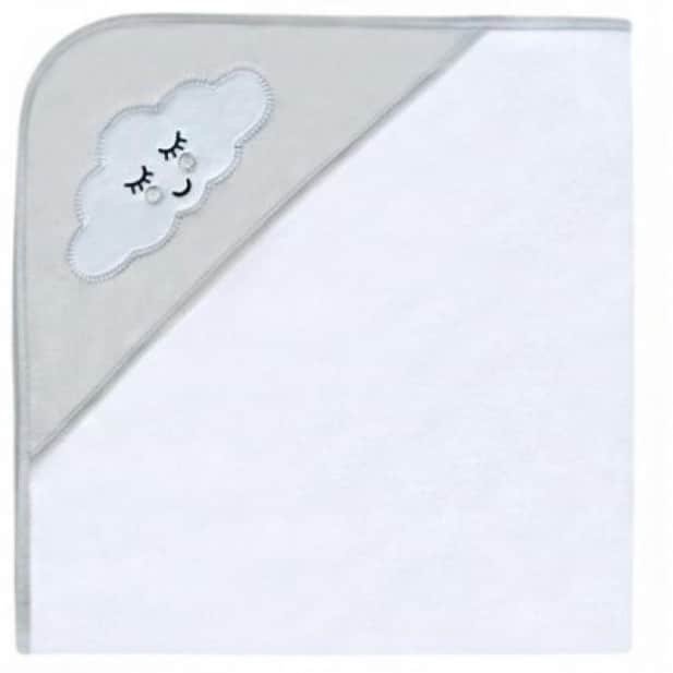 Πετσέτα Μπάνιου 80x80cm Sleepy Cloud Kikka boo Grey