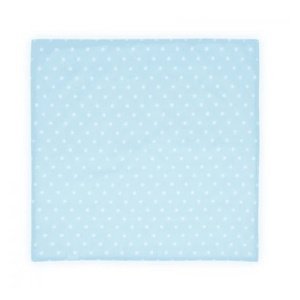 Πάνα Φασκιώματος από Μουσελίνα 80x80cm Lorelli Dots Blue