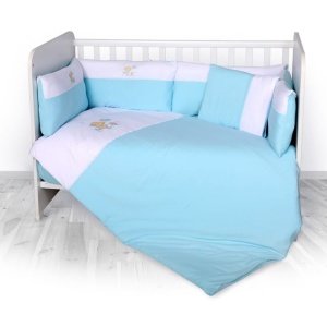 Σετ Προίκα Κούνιας 60x120cm Jersey Zaza Lorelli Blue
