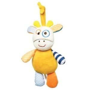 Λούτρινο Παιχνίδι με Μουσική Giraffe Kikka boo