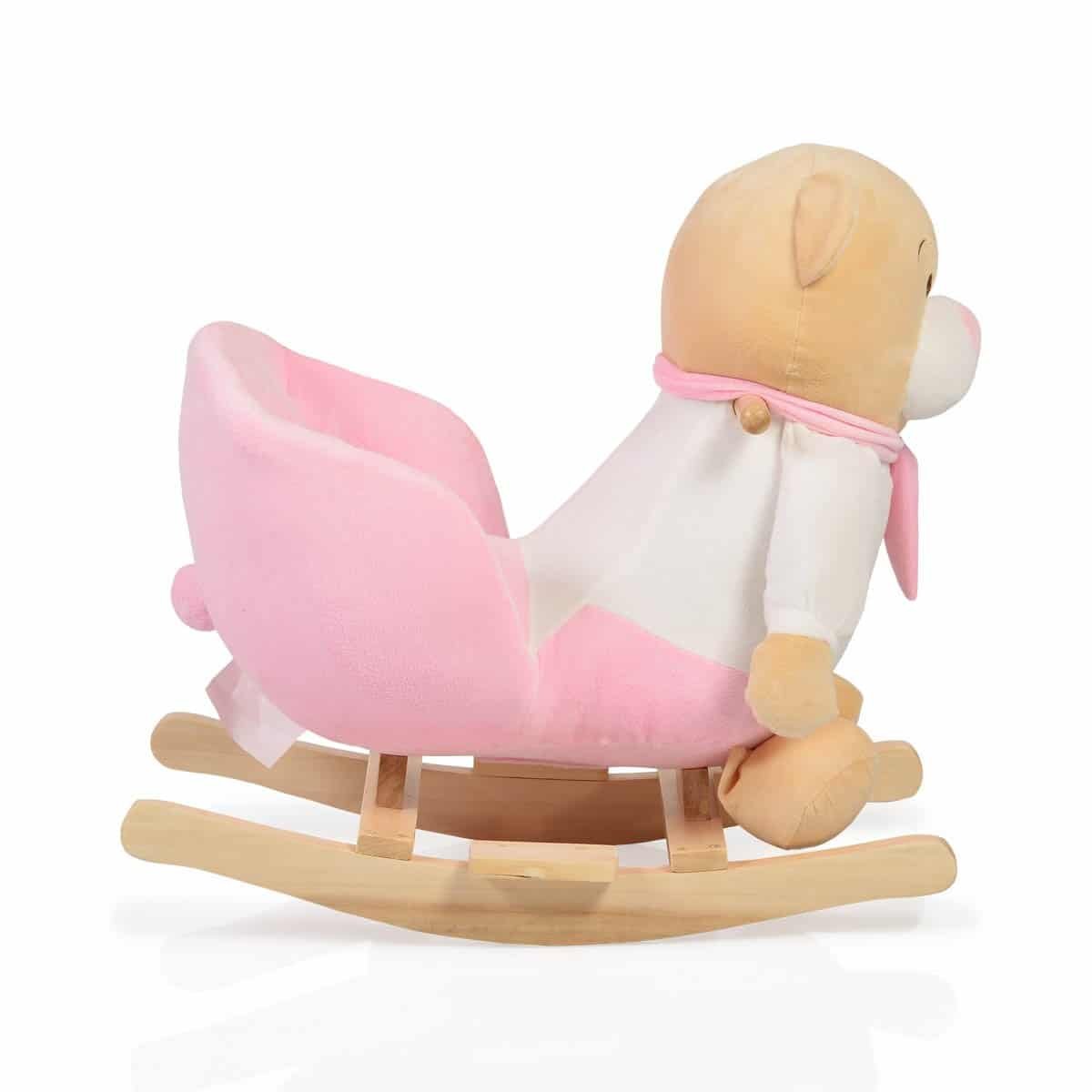 Κουνιστό Λούτρινο Bear Cangaroo Pink WJ635 - Image 2