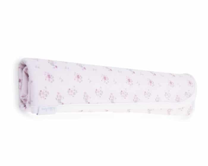 Κουβέρτα Βρεφική 80x80cm Jersey Flowers Kikka Boo Pink - Image 2