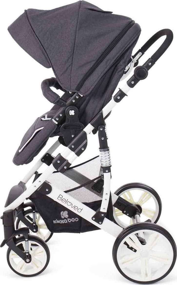 Πολυκαρότσι 3σε1 Μετατρεπόμενο με Car Seat 0-13kg Beloved Kikka boo Dark Grey - Image 5