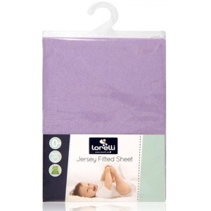 Σεντόνι με Λάστιχο 60x120cm Jersey Lorelli Purple