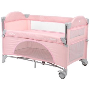 Παρκοκρέβατο 2 Επιπέδων Milky Way Kikka boo Pink 2020