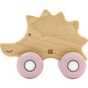 Παιχνίδι Μασητικό Ξύλινο Hedgehog Kikka boo Pink
