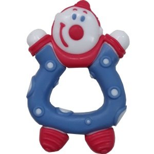 Μασητικό Σιλικόνης +0 μηνών Clown Nuby