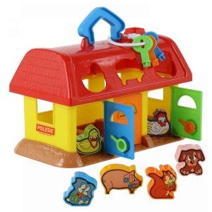 Εκπαιδευτικό Παιχνίδι με Ζωάκια Polesie Pets House