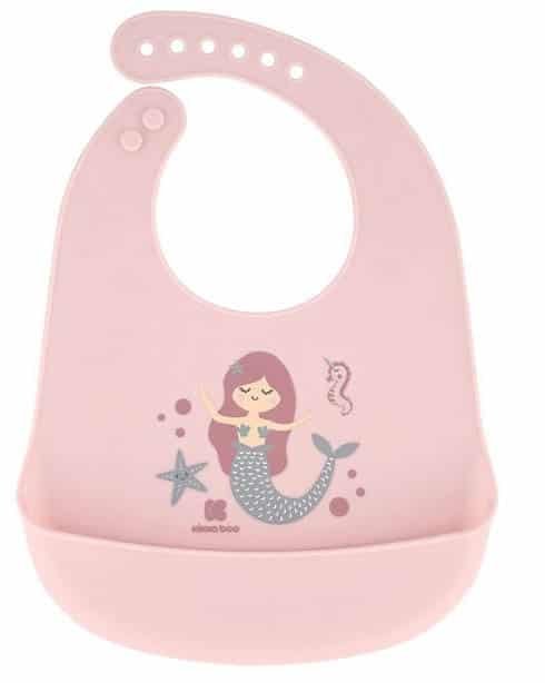 Σαλιάρα Σιλικόνης με Τσέπη Sea World Kikka Boo Mermaid