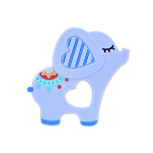 Μασητικό Σιλικόνης Lucky Elephant Lorelli Blue