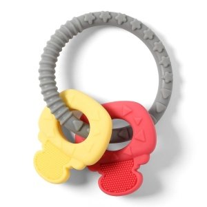 Ορθοδοντικό Μασητικό Απαλής Σιλικόνης Keys Babyono