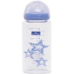 Μπιμπερό Γυάλινο Anti-colic 240ml Lorelli Blue Stars