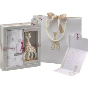 Sophie La Girafe Σετ Δώρου με Μουσελίνα Sophiesticated Sophie Medium S
