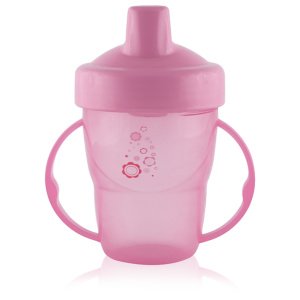 Ποτηράκι Εκμάθησης με Λαβές 210ml Lorelli Pink