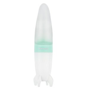 Μπιμπερό Σιλικόνης Squeeze με Κουτάλι Rocket Kikka Boo Mint