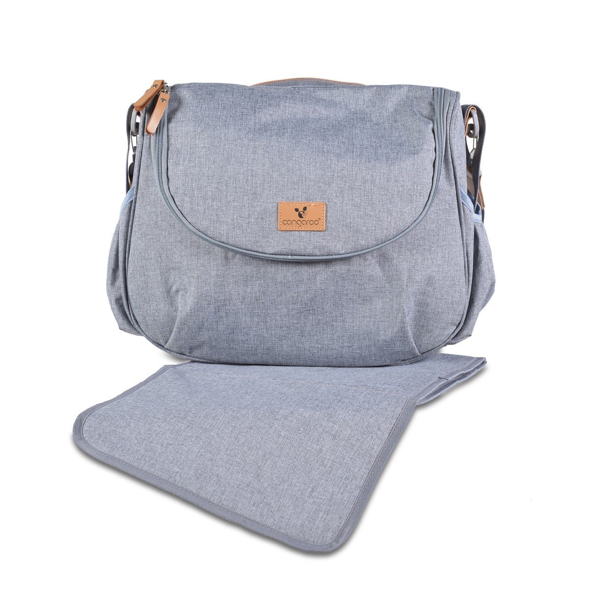Τσάντα με Αλλαξιέρα Naomi Cangaroo Grey
