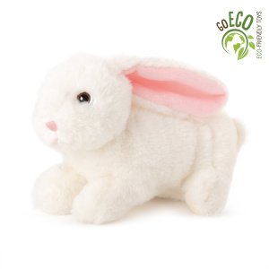 Λούτρινο Παιχνίδι 19cm White Eco Bunny Amek Toys