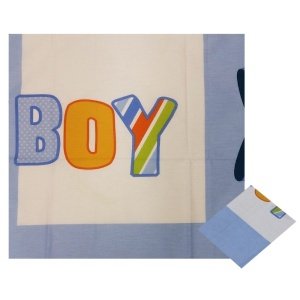 Σεντόνι Κούνιας 95x150cm Beboulino It’s a Boy