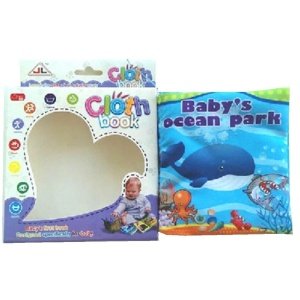 Βιβλίο Δραστηριοτήτων από Ύφασμα Ocean's Park Cangaroo  JL55