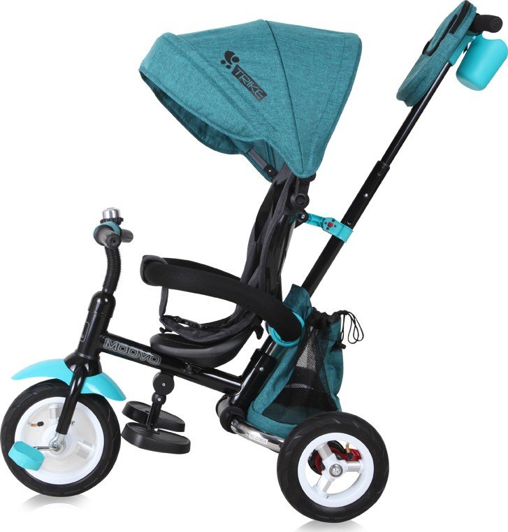 Τρίκυκλο Παιδικό Ποδηλατάκι Air Wheels Moovo Lorelli Green Luxe - Image 2