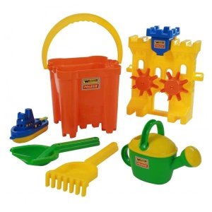 Σετ Παιχνίδια Παραλίας Bucket Set with Sandmill Polesie