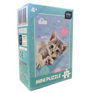 Puzzle Mini 54τμχ Cat Interdruk Mint