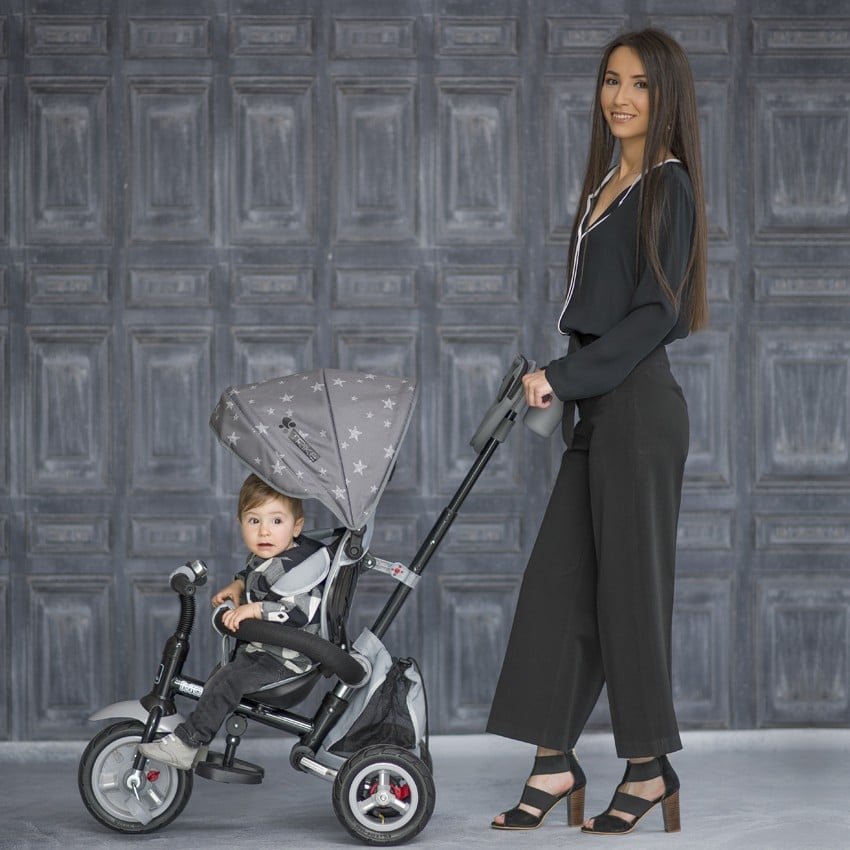 Τρίκυκλο Παιδικό Ποδηλατάκι Air Wheels Moovo Lorelli Green Luxe - Image 5