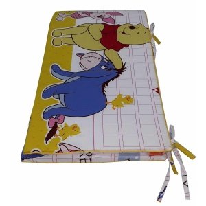 Προστατευτική Πάντα Κούνιας 4τμχ 70x140cm Beboulino Pooh & Friends