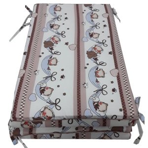 Προστατευτική Πάντα Κούνιας 4τμχ 70x140cm Beboulino Bear in Hammock