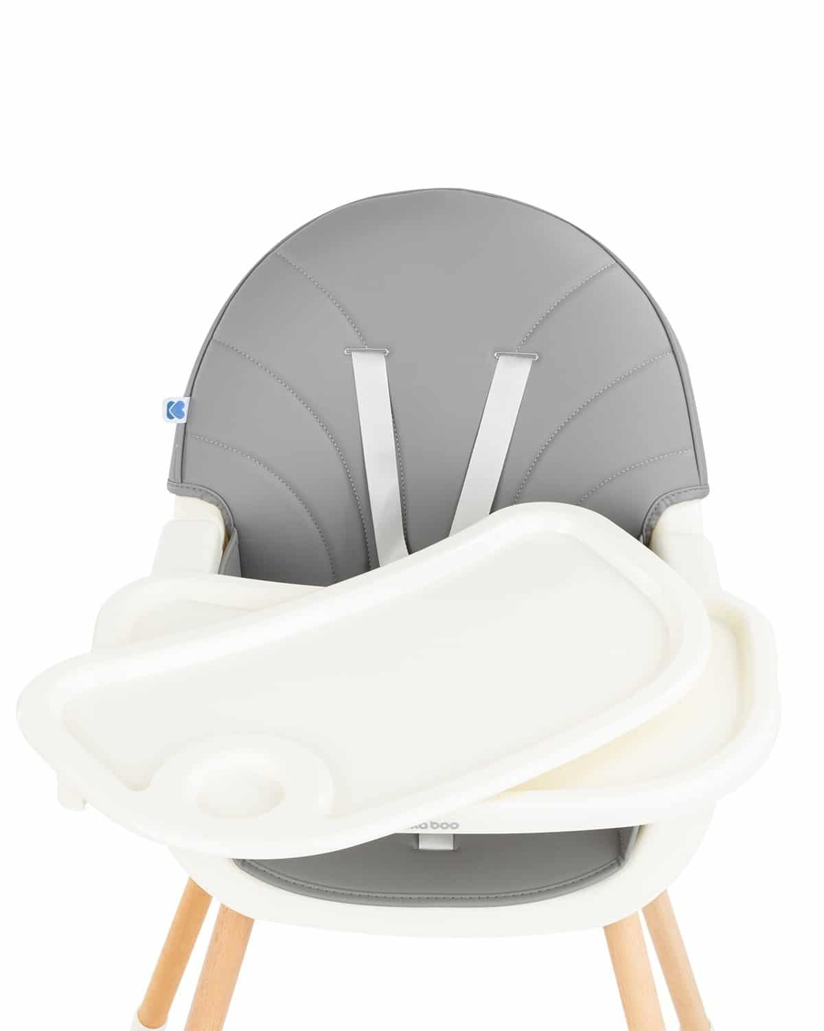 Καρεκλάκι Φαγητού 2σε1 Nutri Wood Kikka Boo Grey - Image 7