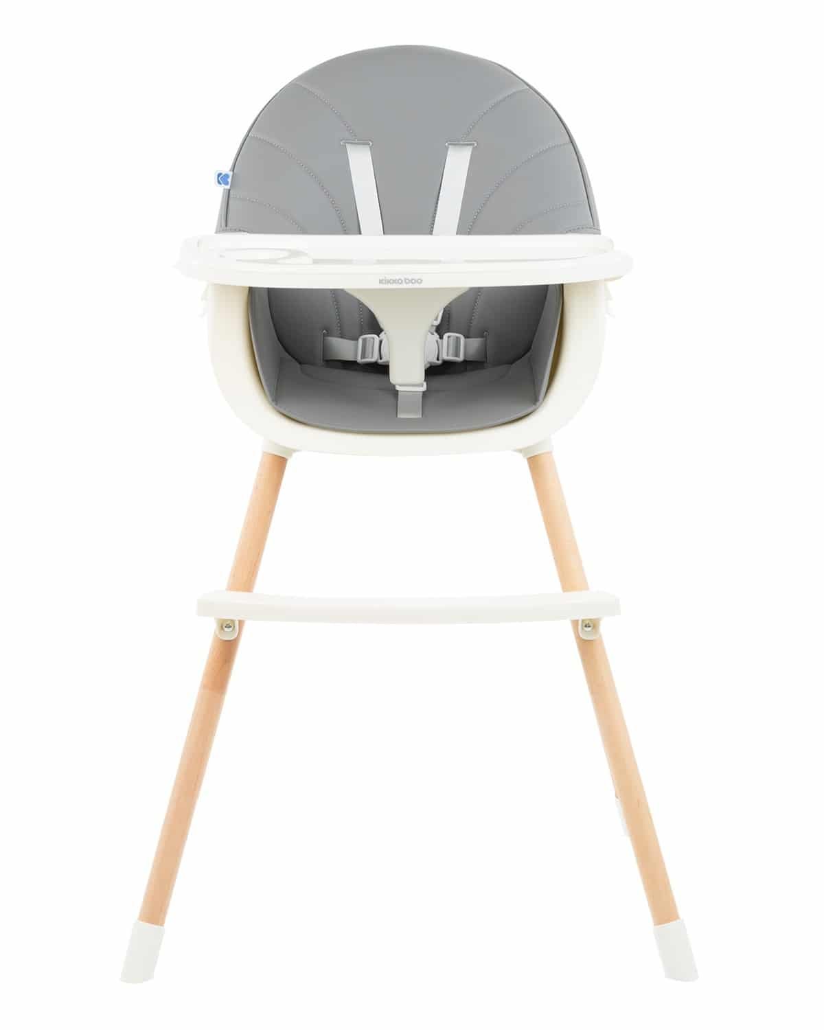 Καρεκλάκι Φαγητού 2σε1 Nutri Wood Kikka Boo Grey - Image 2