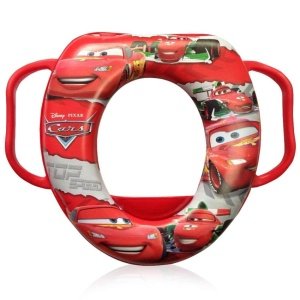 Κάθισμα Τουαλέτας Μαλακό με Λαβές Cars Red Lorelli