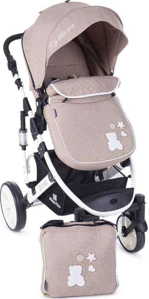 Πολυκαρότσι 2σε1 Μετατρεπόμενο Beloved Kikka boo Beige