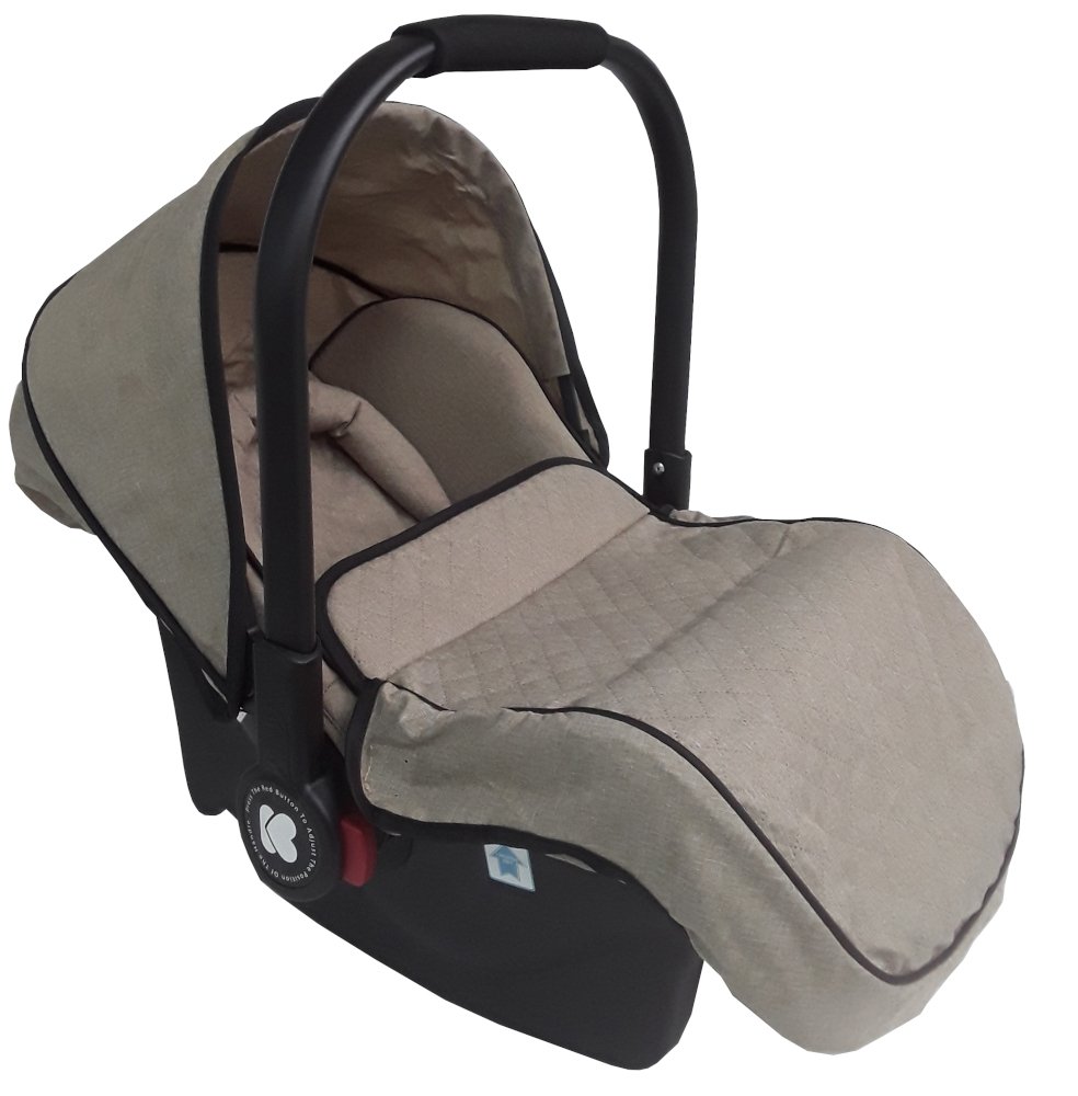 Πολυκαρότσι 3σε1 Μετατρεπόμενο με Car Seat 0-13kg Beloved Kikka boo Beige - Image 2