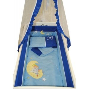 Σετ Προίκας Λίκνου 6τμχ Beboulino Moon