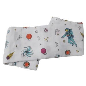 Κουβέρτα-Πάνα Μουσελίνα 120x120cm Kikka Boo Planets