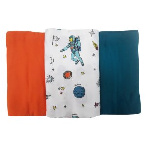 Κουβερτάκια Σετ 3τμχ 120x120cm Kikka Boo Planets