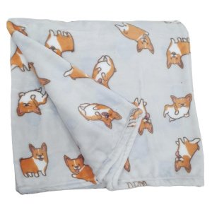 Παιδική Κουβερτούλα 130x170cm Coral Carbotex Dogs Grey ROT