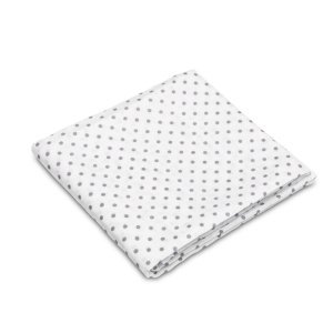 Πάνα Μuslin 70x80cm Sensillo Grey Dots Poua