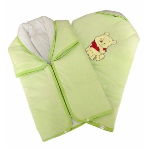 Πάπλωμα – Υπνόσακος 90x90cm Pooh Beboulino Lime