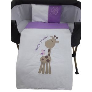 Σετ Πορτ Μπεμπέ 3τμχ Beboulino Giraffe