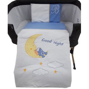 Σετ Πορτ Μπεμπέ 3τμχ Beboulino Good Night