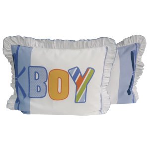 Μαξιλαροθήκες Σετ 2τμχ 35x45cm Beboulino It’s a boy