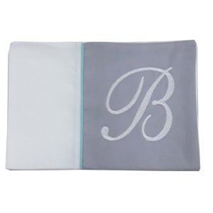 Μαξιλαροθήκη 33x49cm Beboulino "B" Grey